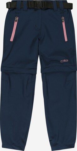 CMP Outdoor broek in Blauw: voorkant