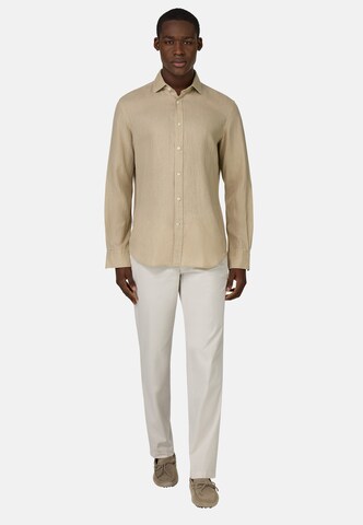 Coupe regular Chemise Boggi Milano en beige
