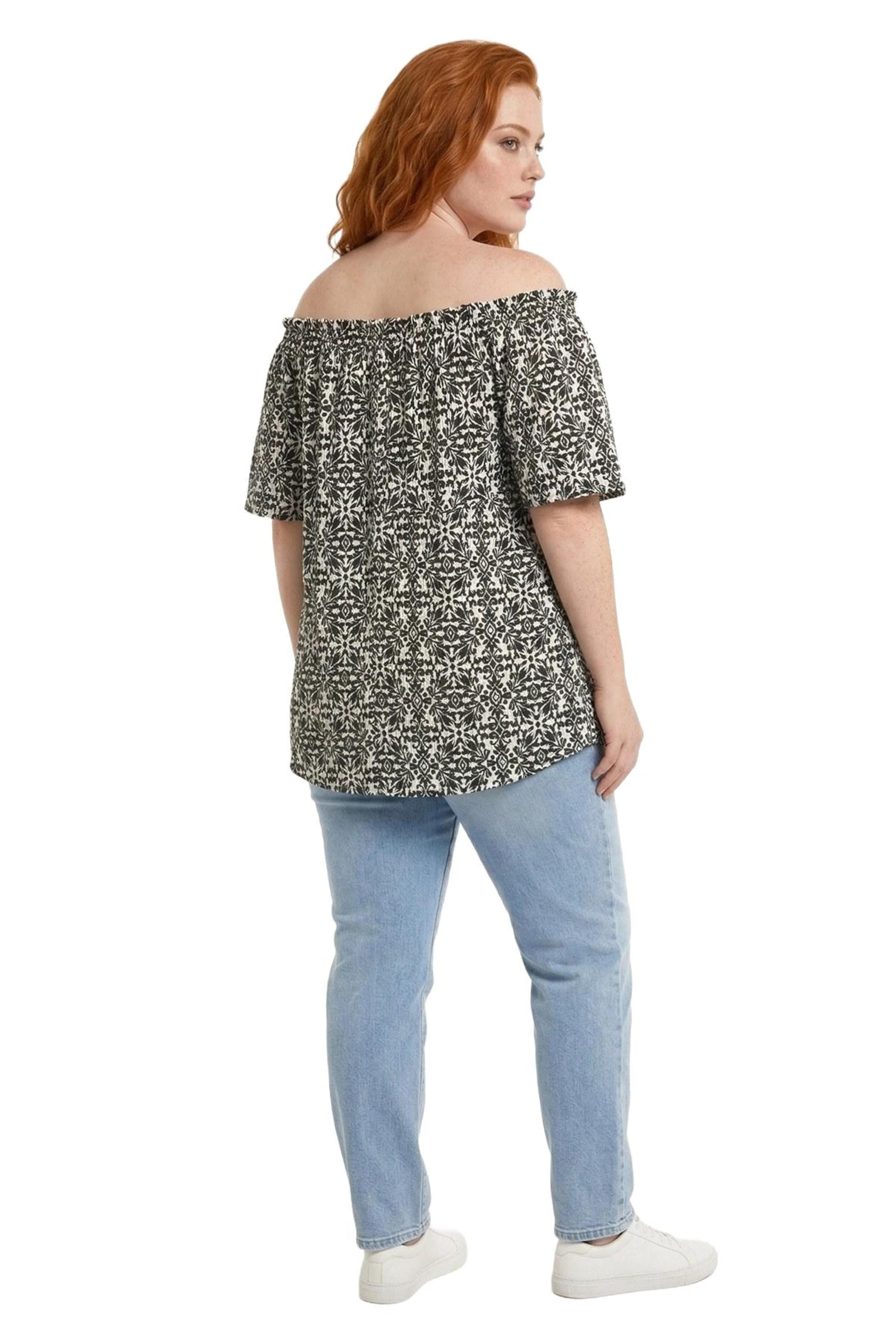 Shape Of You Bluse in Weiß