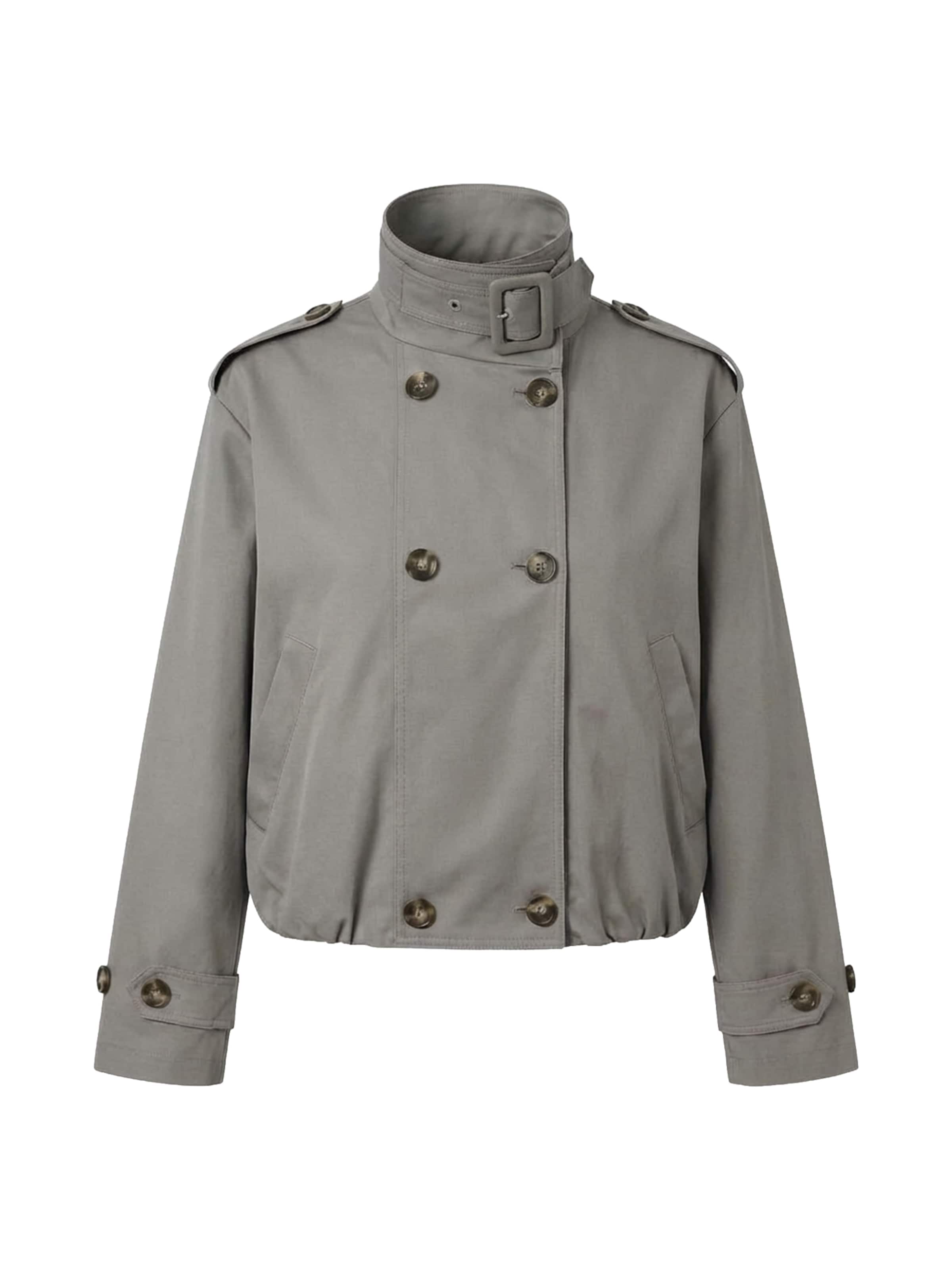 studioselect Φθινοπωρινό και ανοιξιάτικο μπουφάν 'Phoebe' σε γκρι: μπροστά