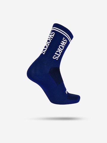 SWORTS Sportsocken 'Hybrid'‌‌‌‌ in Blau