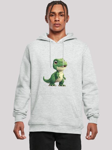 Sweat-shirt F4NT4STIC en gris : devant