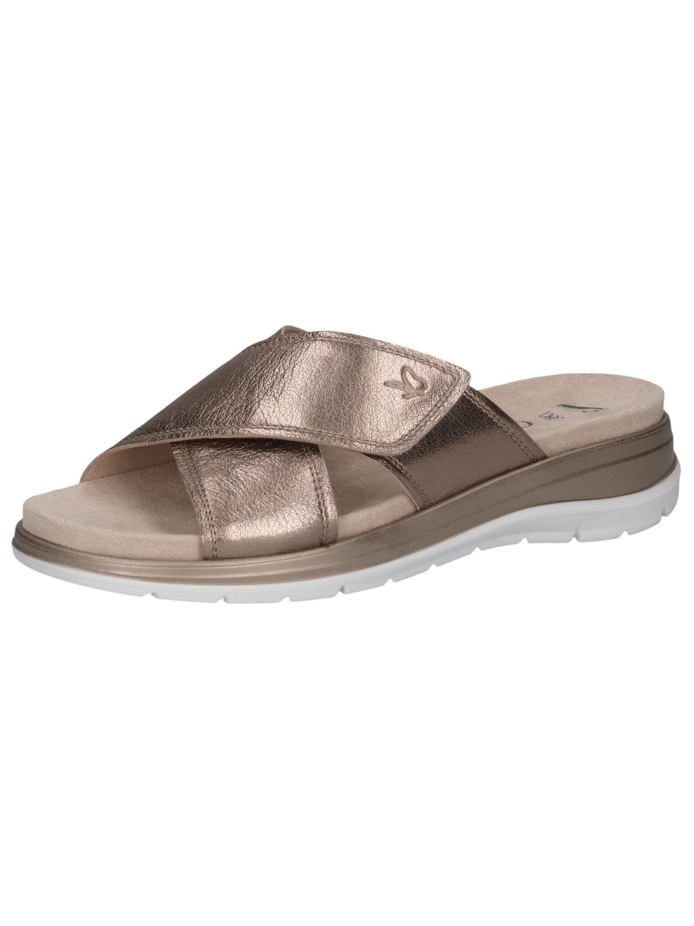 CAPRICE Mules in Brown: front