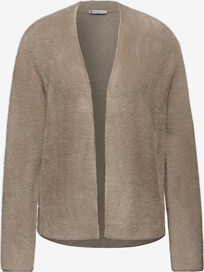 STREET ONE Strickjacke in taupe, Produktansicht
