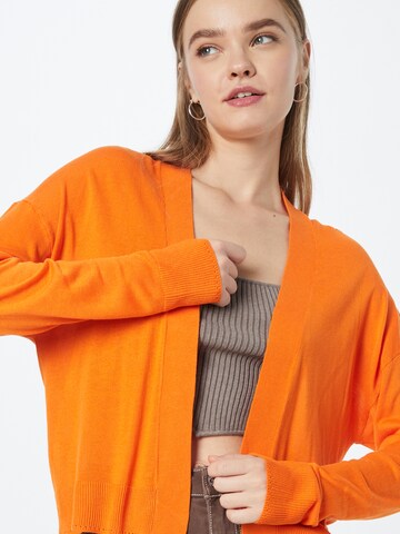 Oasis Gebreid vest in Oranje