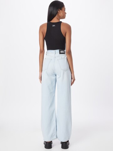 Dr. Denim Loose fit Pleat-front jeans 'Kaia' in Blue