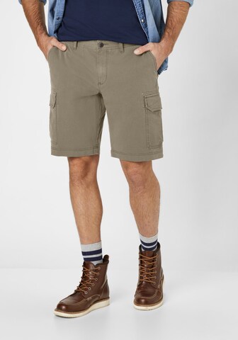 REDPOINT Regular Outdoor Pants in Green: front