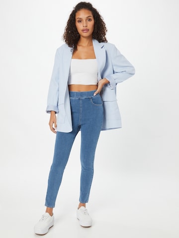 mėlyna LEVI'S ® Siauras Džinsai 'Mile High Pull On'