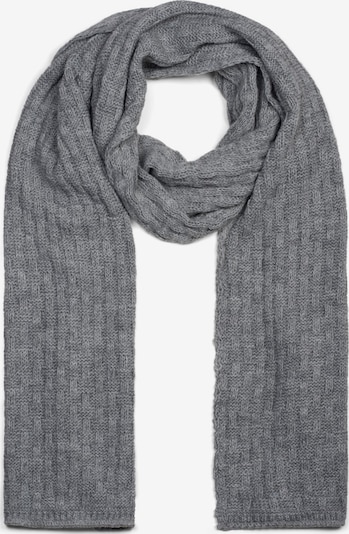 styleBREAKER Schal 'Strick Schal mit Flecht Muster' in One Size in graumeliert, Produktansicht