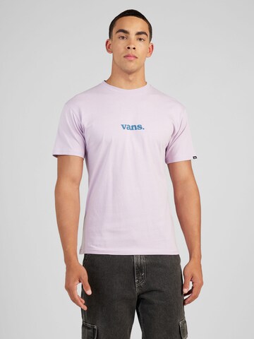 VANS Koszulka 'LOWER CORECASE' w kolorze różowy: przód