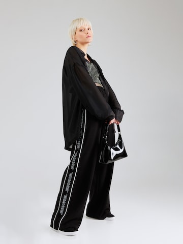 Karo Kauer Wide leg Pants in Black