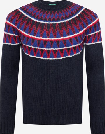 UNITED COLORS OF BENETTON Pullover in Blau: predná strana