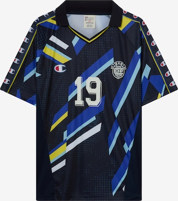 T-Shirt Champion Authentic Athletic Apparel en bleu : devant