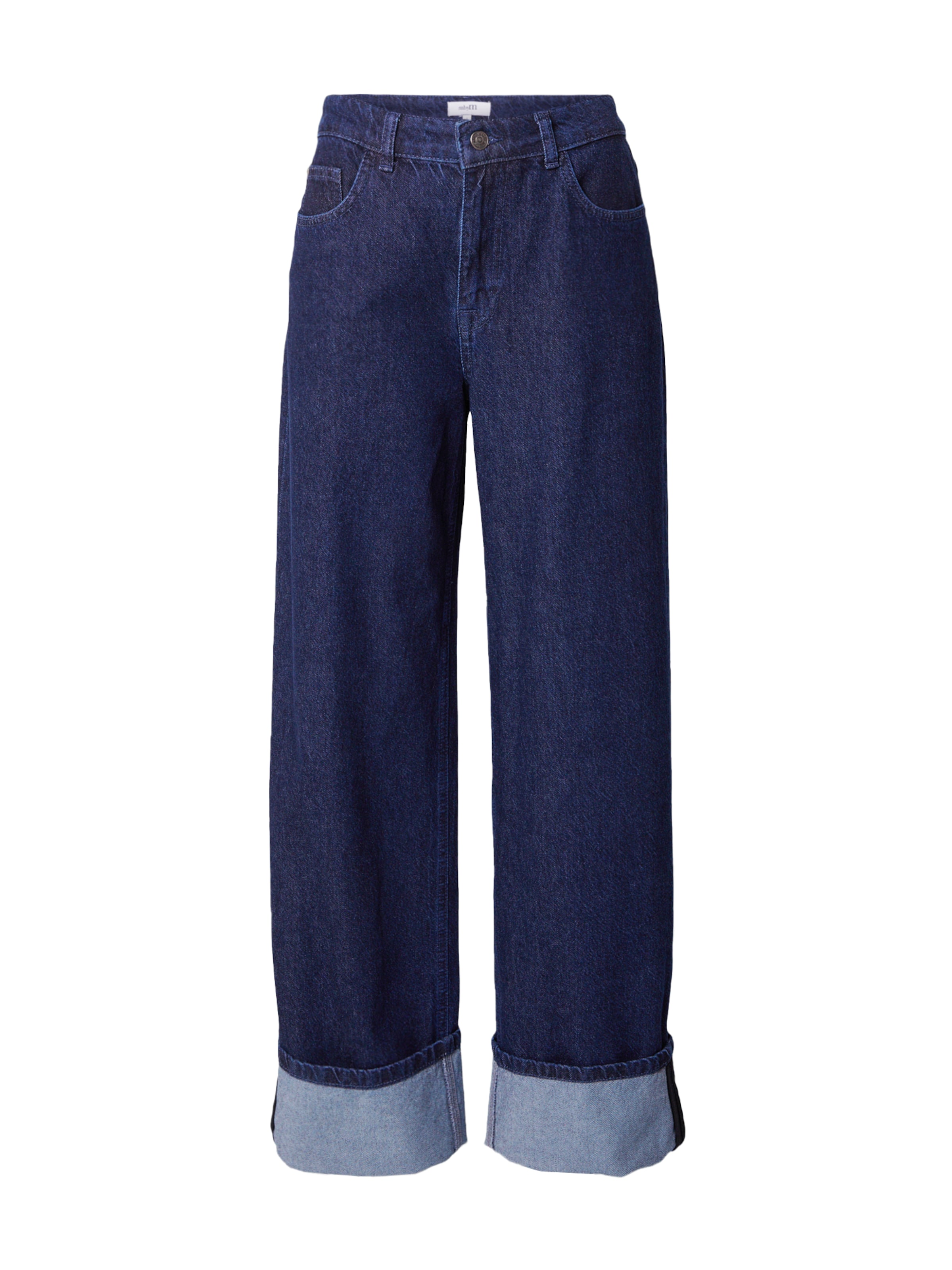 Largi Jeans 'Jaylon' de la mbym pe albastru: față