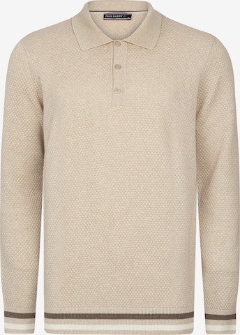 Pull-over Felix Hardy en beige : devant
