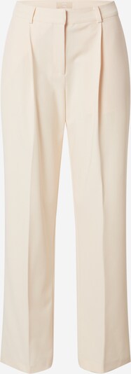LENI KLUM x ABOUT YOU Trousers with creases 'Eva' in Beige, Item view