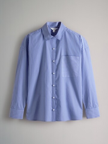 The Set Blouse in Blue