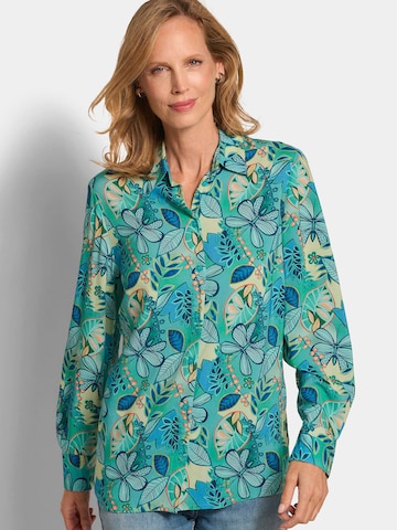 Chemisier Goldner en vert : devant