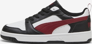 Baskets basses 'Rebound V6' PUMA en blanc : devant