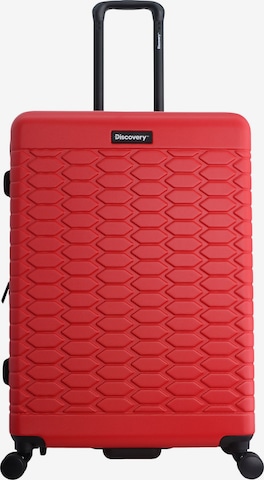 Discovery Suitcase Set in Red: front