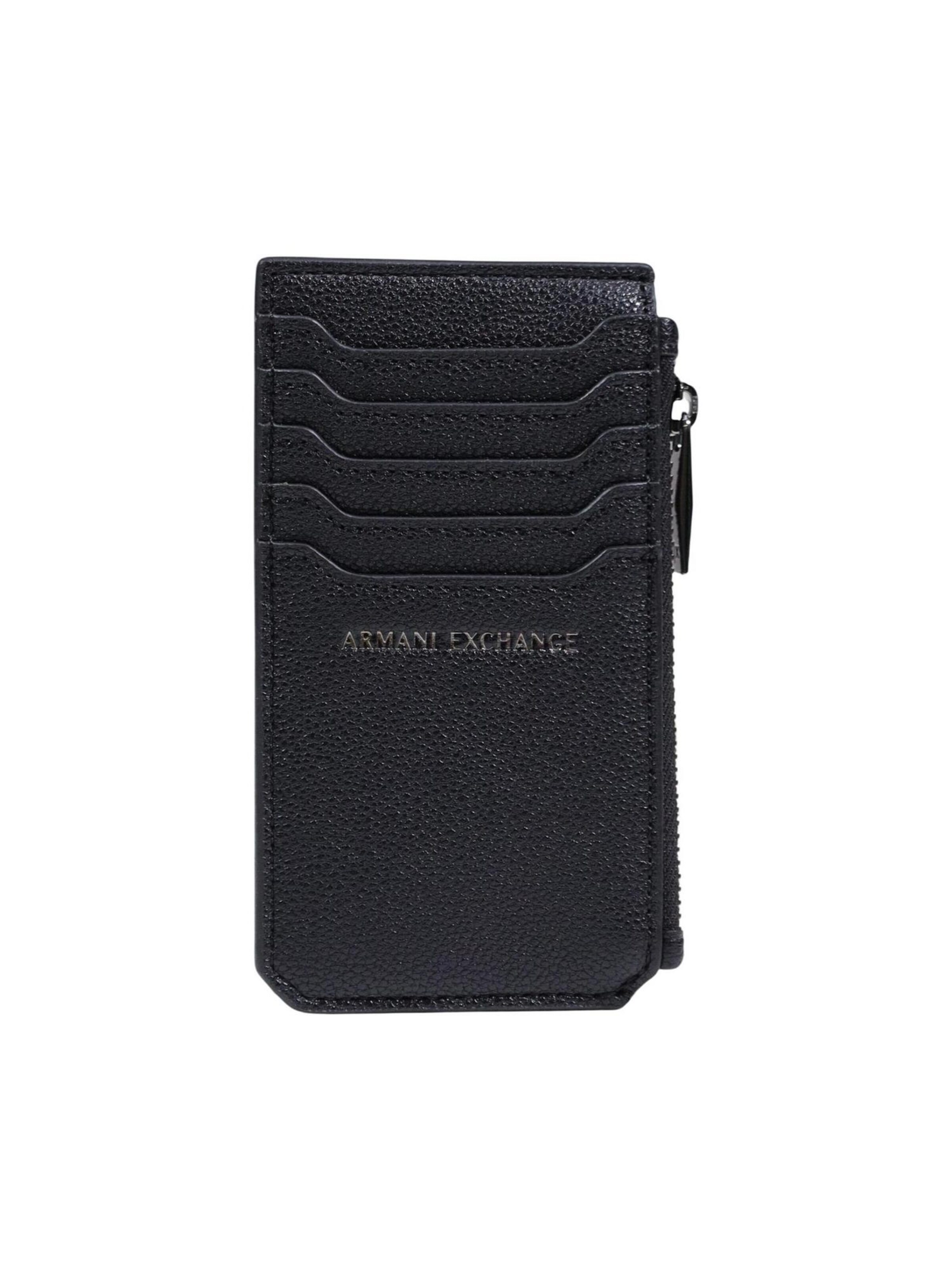 Portamonete 'XM002593 AF22651' di ARMANI EXCHANGE in nero