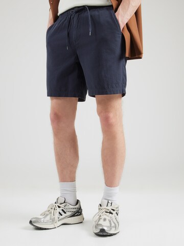 Barbour Loosefit Παντελόνι σε μπλε: μπροστά