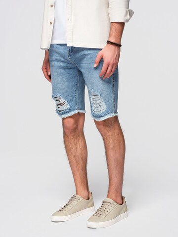 Regular Jeans de la Ombre pe albastru