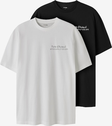 TWO SOON Shirt in Zwart: voorkant