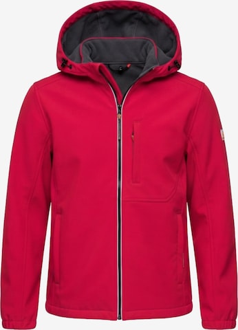Ombre Tussenjas in Rood: voorkant