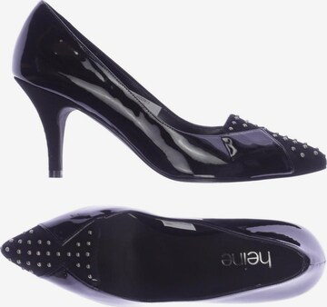 heine Pumps 38 in Schwarz: predná strana