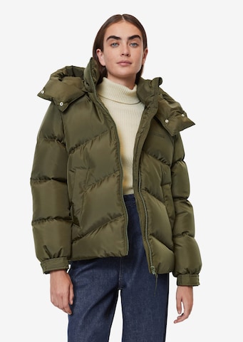 Marc O'Polo DENIM Winter Jacket in Green: front