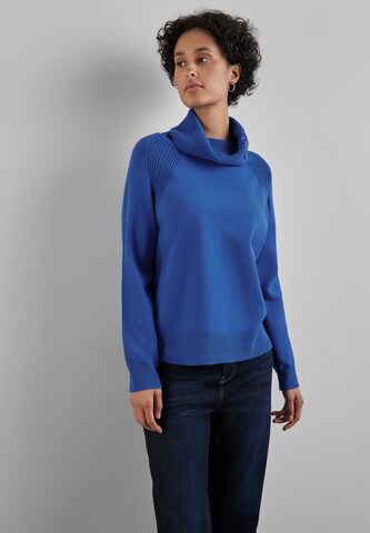 STREET ONE Pullover in Blau: Vorderseite