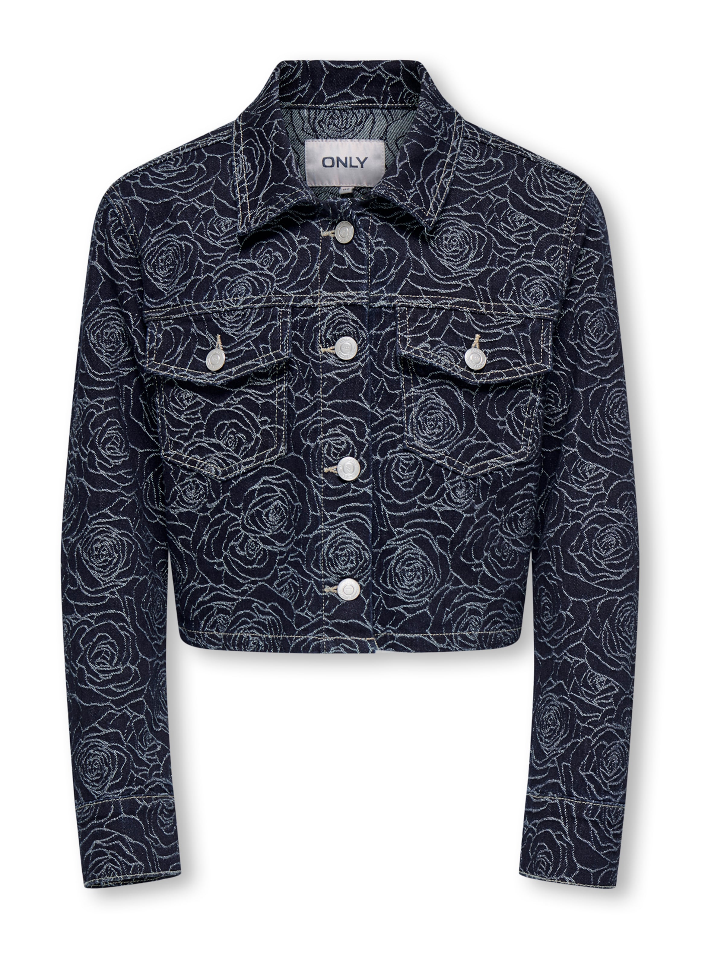 ONLY GIRLS - Chaqueta de entretiempo 'KOGGIANNA' en azul: frente