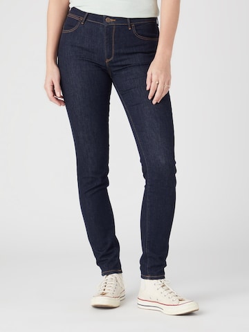 WRANGLER Skinny Jeans in Blauw: voorkant