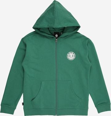 ELEMENT - Casaco de treino em moletão 'SEAL BP' em verde: frente