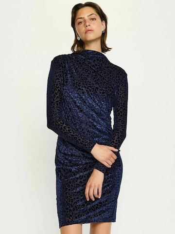 Soft Rebels Šaty 'SRZaria' – modrá: přední strana