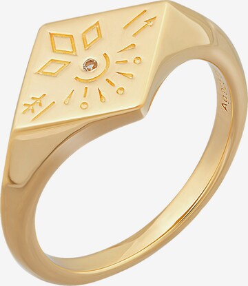 caï Ring in Gold: front