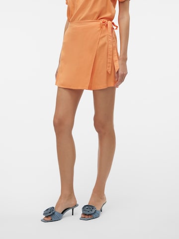 VERO MODA Normalny krój Spodnie 'MYMILO' w kolorze pomarańczowy