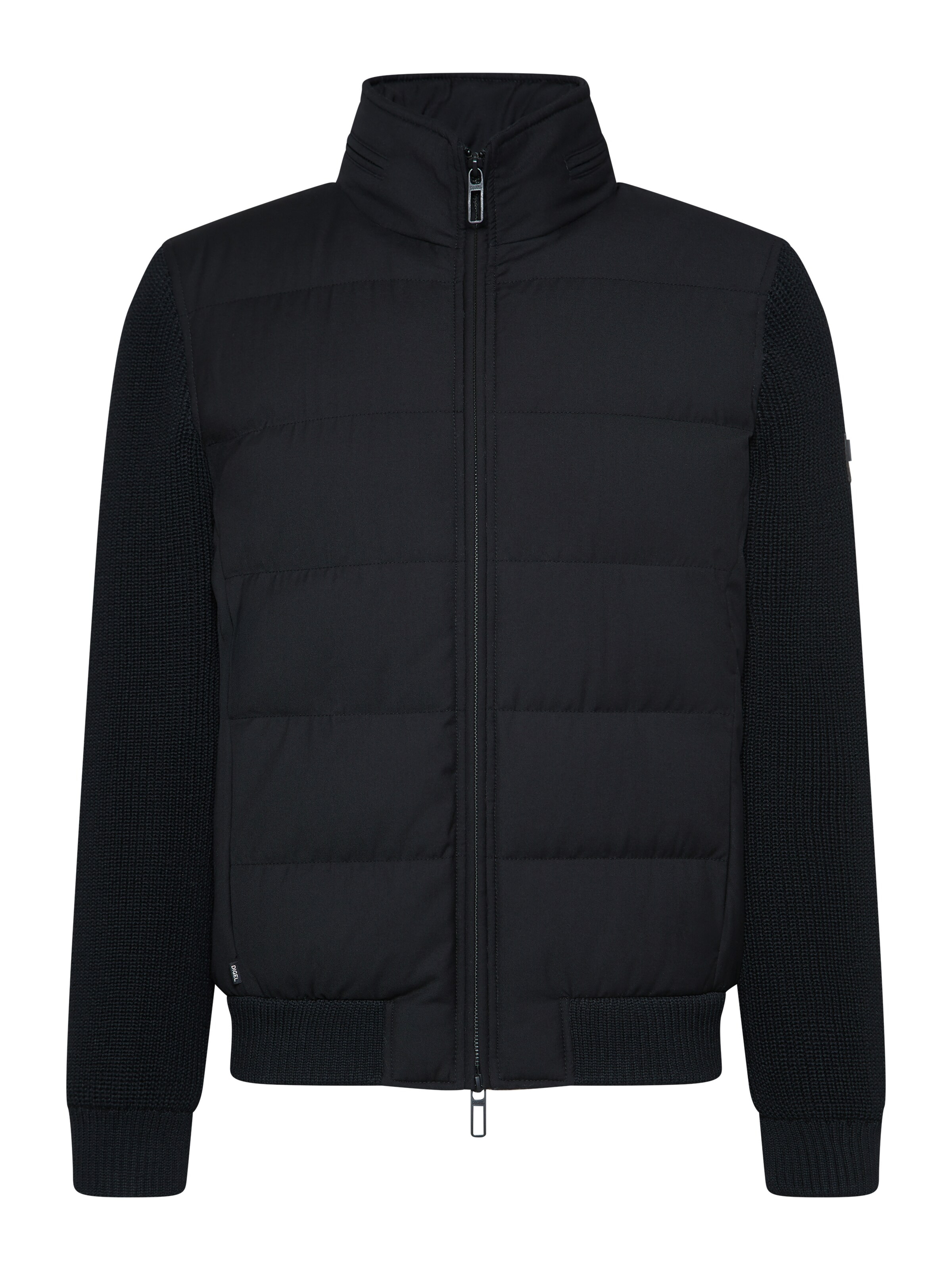 Digel Between-Season Jacket 'Draco' in Black: front