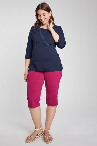 Ulla Popken Shirt in Blauw