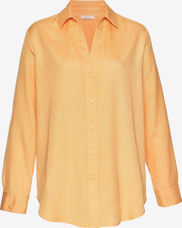 LASCANA Μπλούζα σε κίτρινο: μπροστά