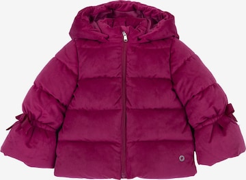 Chicco Talvitakki värissä vaaleanpunainen: etupuoli