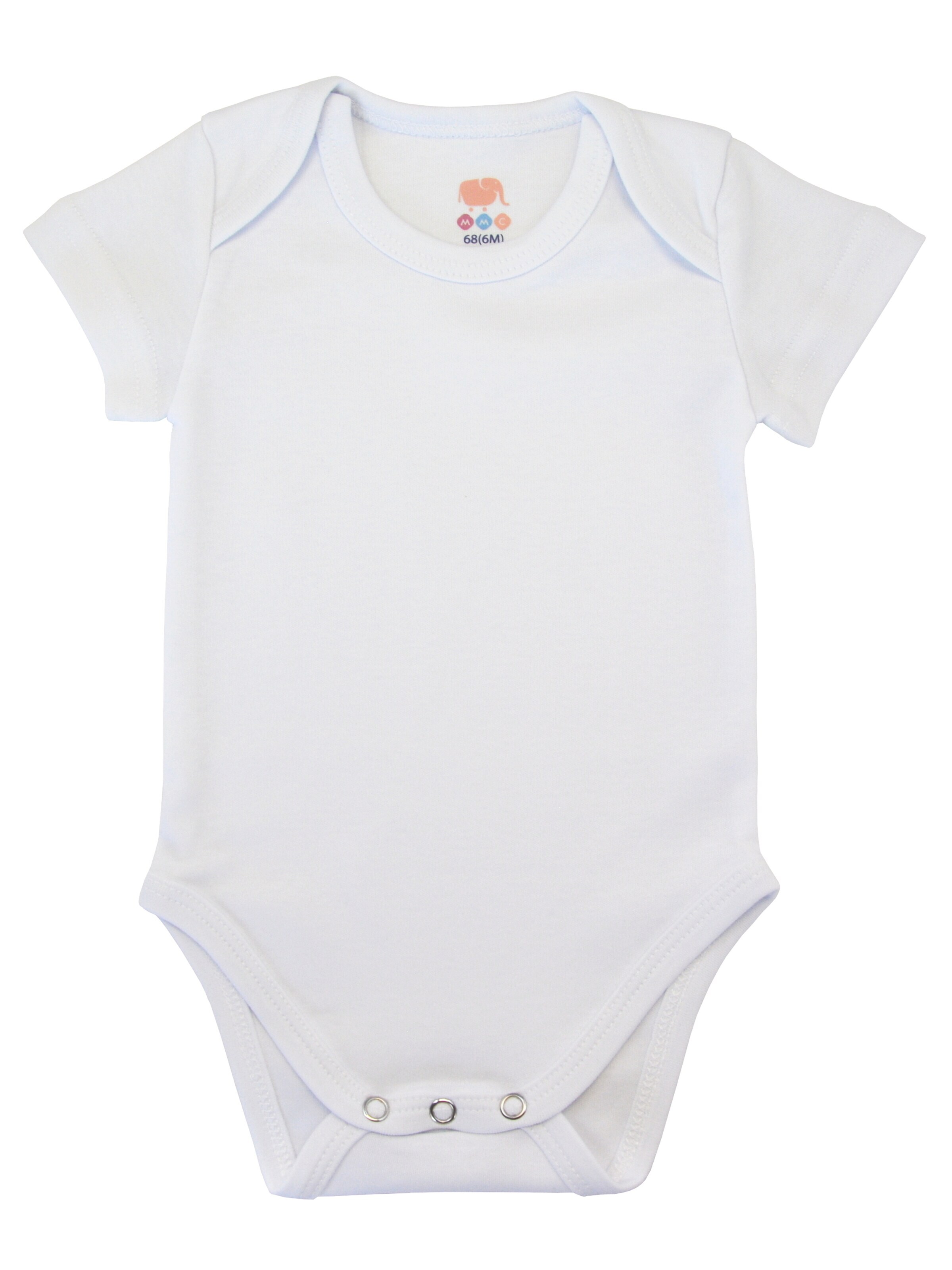 M.M.C. Romper/Bodysuit 'Body Kurzarm' in Beige