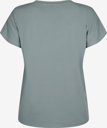 Active by Zizzi Performance Shirt 'ABASIC' in Green