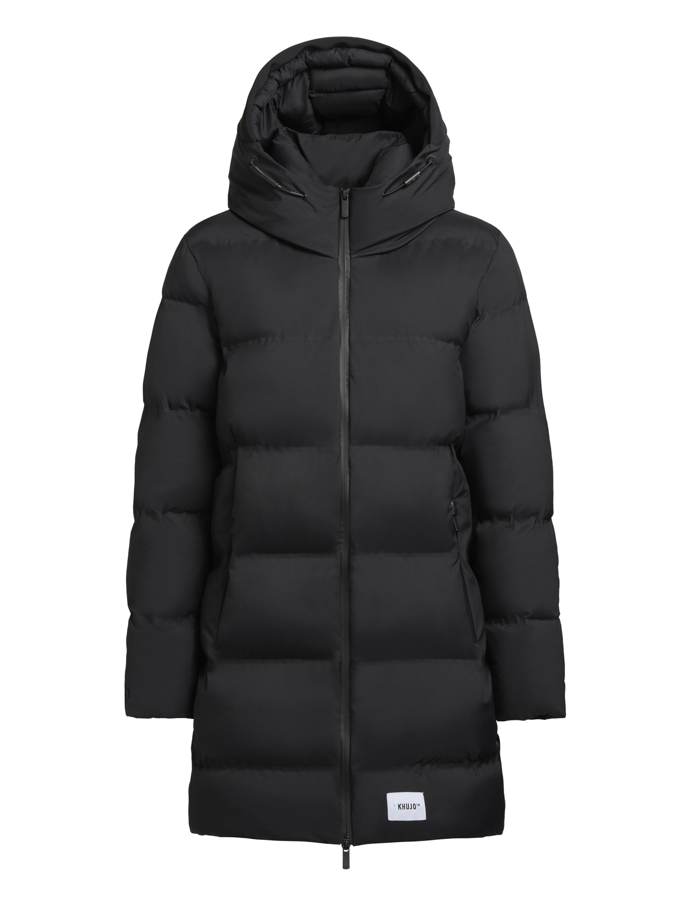 khujo Winter coat ' DIDO3 ' in Black: front