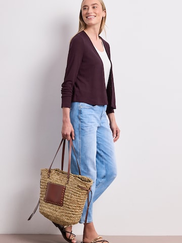 STREET ONE Knit Cardigan 'Nette' in Red