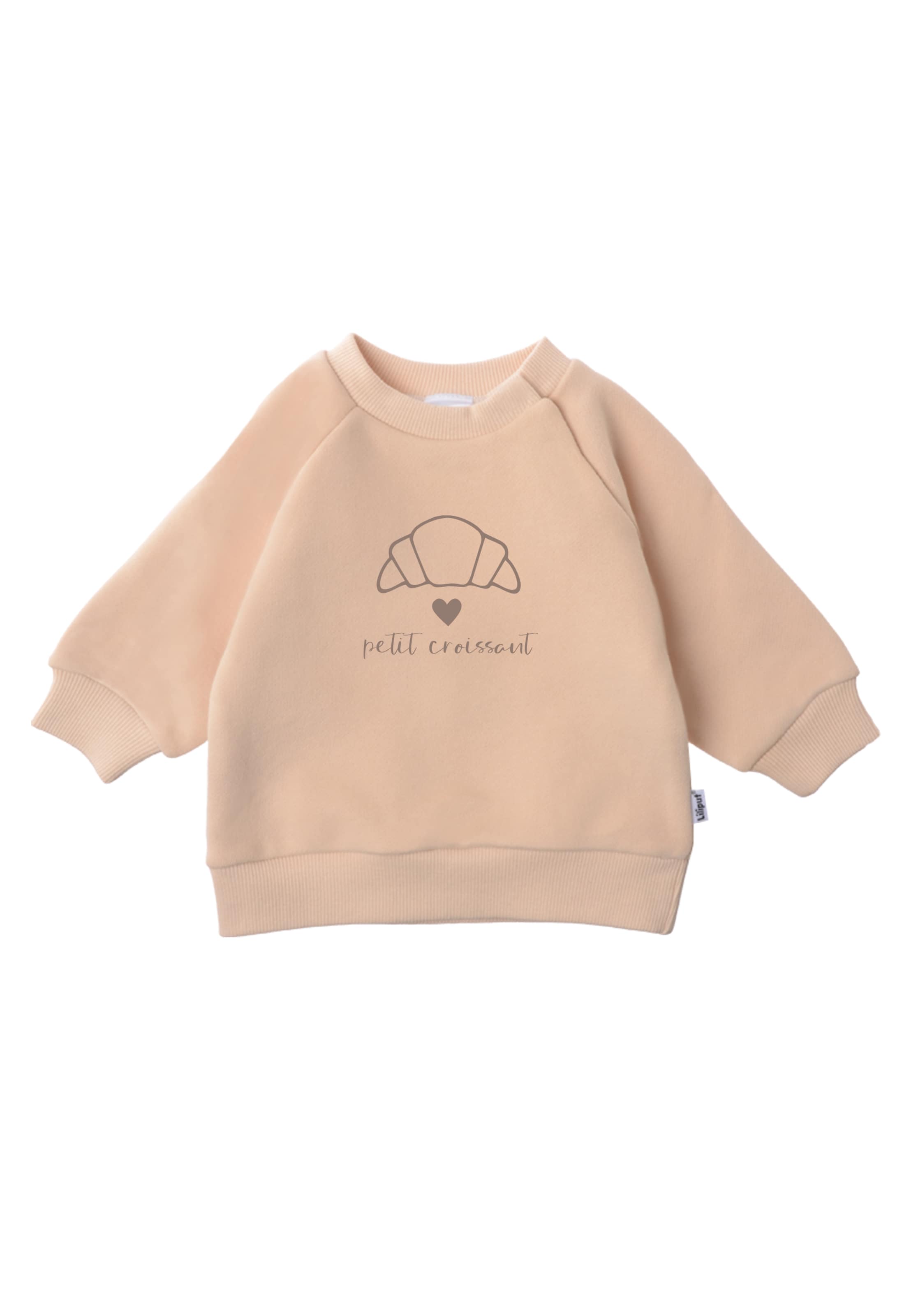 LILIPUT Sweatshirt 'Petit Croissant' in Beige: front
