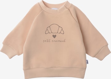 LILIPUT Sweatshirt 'Petit Croissant' in Beige: predná strana