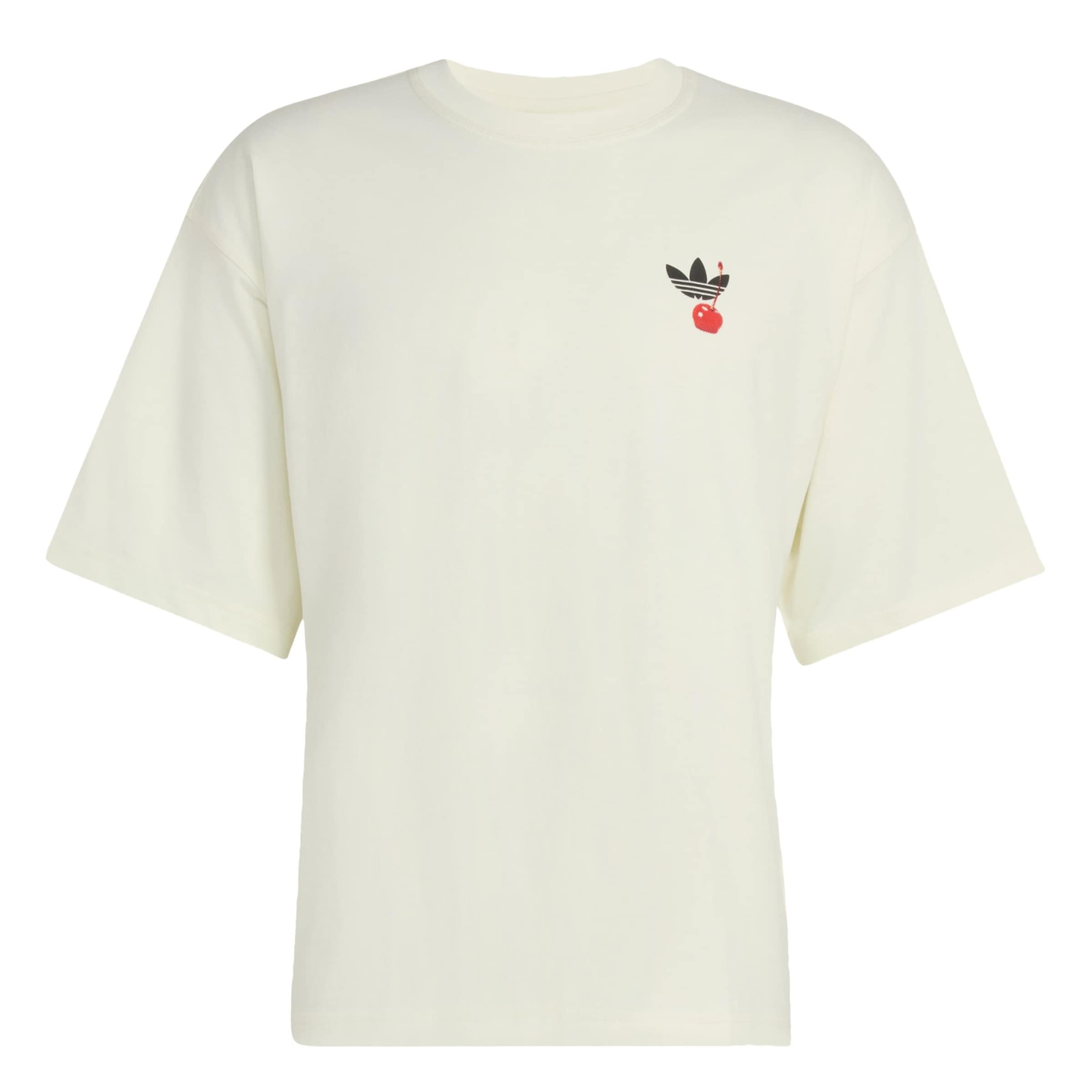 ADIDAS ORIGINALS T-Shirt 'Cake' en XS en orange / rouge / noir / blanc cassé, Vue avec produit