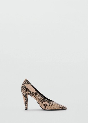 MANGO Pumps 'Cuad' in Beige